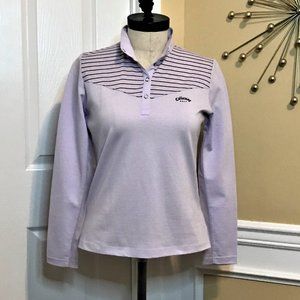 Callaway Women's Long Sleeve Golf Shirt Lavender